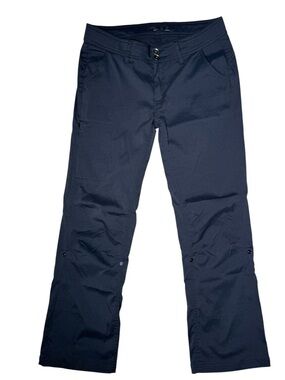 Prana Halle Convertible Hiking Pants 8 Short Inseam Roll-Up Stretch Bootcut